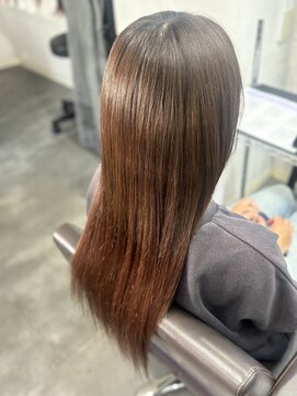 プルエクステのお店ネクスト(NEXT) #プルエクステ#ブラウン#ロングヘアー