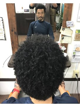 ニトロ(nitoro) 針金アフロ　アフロ　針金パーマ