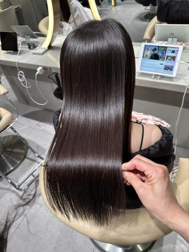 ロンドメリア 天神大名店(Lond Melia) ★メルティカラーフェミニンロング似合わせカットミディア厶艶髪