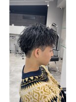 プルーブトウキョウ 渋谷(PROVE TOKYO)&nbsp;ツイストスパイラル刈り上げセンターパート