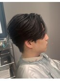 毛流れセンターパート