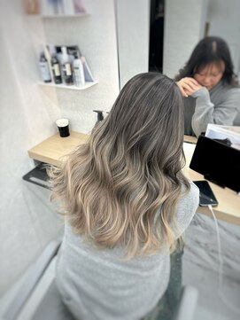 ユアーズヘア 東新宿店(youres hair) バレイヤージュ