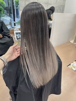 ヌエン 渋谷(NU/EN)&nbsp;外国人風グレージュバレイヤージュ