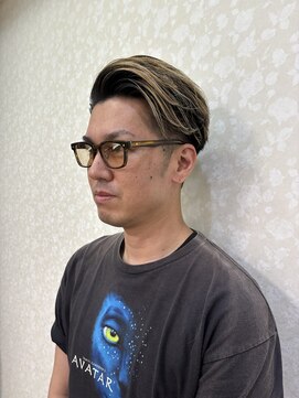 ドォート(Dote hair make) メンズバレイヤージュ　ハイライト