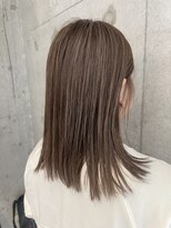 プラスシー(+C)&nbsp;大人のオリーブグレージュ！福岡ハイライト/福岡白髪ぼかし