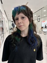 スノットバイガルテ(SNOT by GARTE)&nbsp;ウルフカット/デザインカラー/ブリーチ