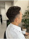 ニュアンスパーマ×メンズオフィススタイル　qumu横浜
