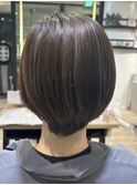 三鷹ショートボブくびれショートイルミナカラー顔周りレイヤー