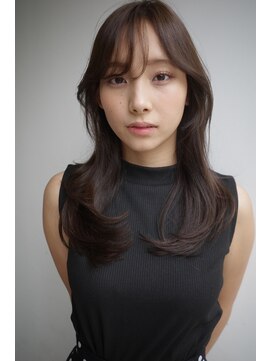 ヌヌ 渋谷 原宿 明治神宮前(nunu) レイヤーカットウルフカットボブグレージュオリーブべージュ