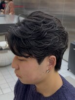 フィフスパーク(fifth PARK)&nbsp;フェザーパーマニュアンスパーマセンターパート