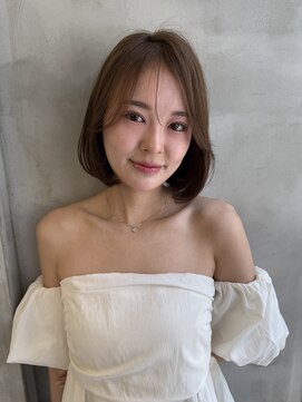 ロンドルーチェ 心斎橋(Lond luce) 大人ガーリー×似合わせカット【髪質改善／縮毛矯正】