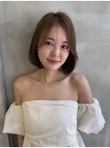大人ガーリー×似合わせカット【髪質改善/縮毛矯正】