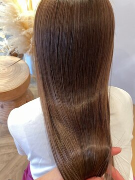 ラヴィズム 長岡店(LUVISM) 韓国/顔周りレイヤー/ダブルカラー/ベージュ/前髪新潟長岡宮関◆