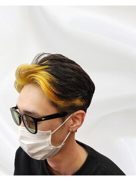 レジェ(LEGE) フェイスフレーミング【メンズ/イエロー/デザインカラー/Ami】