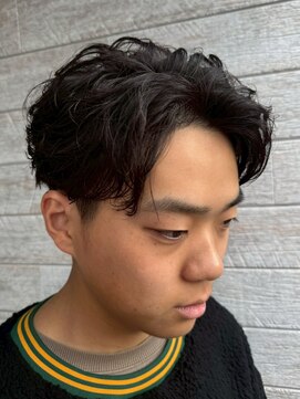 クリーク オブ ヘアー 西原店(CLIQUE of hair) メンズ/ニュアンスパーマ/センターパート