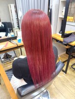 ミー 新宿(MII)&nbsp;レッド/ダブルカラー/髪質改善/新宿/MII/