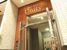 ヘアサロン ユニティ(Hair Salon Unity)の雰囲気（【近鉄奈良駅】徒歩4分。重厚なウッドベースのドアを開くと…）