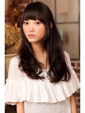 アリュウル 表参道(ALLURE) 【黒髪でもふんわり】ツヤツヤパーマスタイル◎