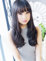 ヘア ジュレ ドゥ(hair jurer deux)&nbsp;【ヘアジュレドゥ 古居】 黒髪 Sweet ウェーブセミディ