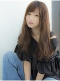 《K-two栄・矢場町》ほつれウェーブで抜け感ロングスタイル