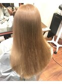 外国人風highlight×プラチナベージュ