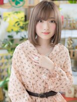 カバーヘア イヴ 戸頭店(COVER HAIR EVE)&nbsp;*EVE戸頭*斜めバング♪Iラインストレートボブa