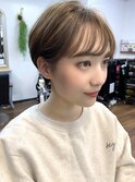【アフロート畑中】ハイトーンマッシュエッジショート