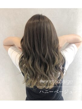 ヘア メイク エル(E'L) ミルクティー、イルミナ、髪質改善、インナー、ハイライト