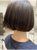 内巻きワンレンボブ