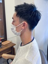 ヘアーサロン ラフリジー(Loufreasy)&nbsp;【お客様スタイル】ツーブロックでメリハリをつけて爽やかに♪