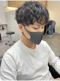 メンズスパイラルパーマ_下北沢