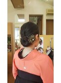卒業袴ヘアー