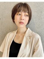 アッシュ 日暮里店(Ash)&nbsp;くびれショート/ホワイトアッシュ/小顔/ボブルフ[日暮里]