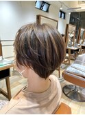 ハイライト×大人女性ショート☆