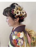 成人式ヘアセット