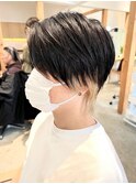 【LOVEST服部】刈り上げない韓国マッシュウルフインナーブロンド