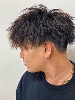 スウェル 船橋店(Swell)&nbsp;ハイライト/マッシュパーマ/束感/波巻き/メンズ