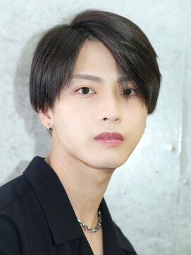 リップス 表参道店(LIPPS) サラ髪ショート【ノーセットウルフ黒髪】