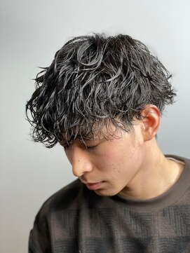 ブルーオーシャン 久留米店(BlueOcean) 20代30代ツーブロックマッシュツイストスパイラルパーマ