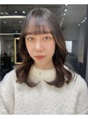 韓国レイヤー/韓国風/ボブ/髪質改善/黒髪/ブリーチなし〔池袋〕