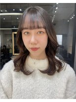 ロンドアヴァントゥス 池袋(Lond aventus)&nbsp;韓国レイヤー/韓国風/ボブ/髪質改善/黒髪/ブリーチなし〔池袋〕
