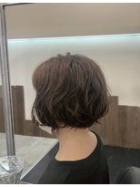 サウンドヘアデザイン(sound hair design) くせ毛を活かしたショートボブ
