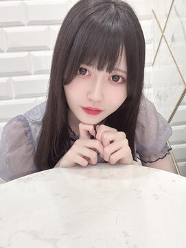 リルミー(Lilme) ナチュラルアイドルぱっつん前髪＊まゆ