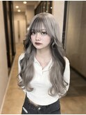 シルバー+フェイスフレイミング