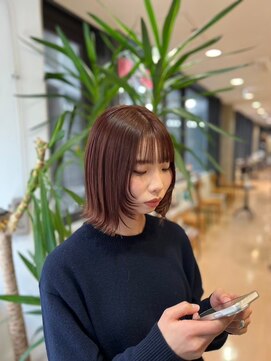 アウラ(AURA) グレージュカラー透明感カラーオリーブカラー