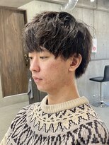 フイ 新宿3丁目(Hui)&nbsp;ハイトーンカラー/マッシュパーマ/アースカラー/men's/