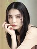 【AVEDA◆白髪ぼかしも◎】カット+アヴェダカラー+高濃度炭酸泉ケア