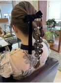お呼ばれヘアセット＊