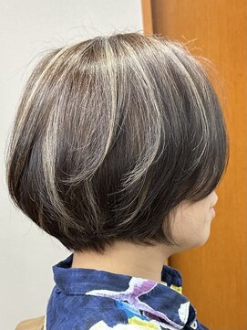 ハーシーバイアポロ 相模大野(HERSHE by apollo) 髪質改善縮毛矯正,レイヤー,縮毛矯正,白髪ぼかしハイライト.白髪