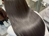 カット＋髪質改善カラー＋３STEP Tr　￥13200→